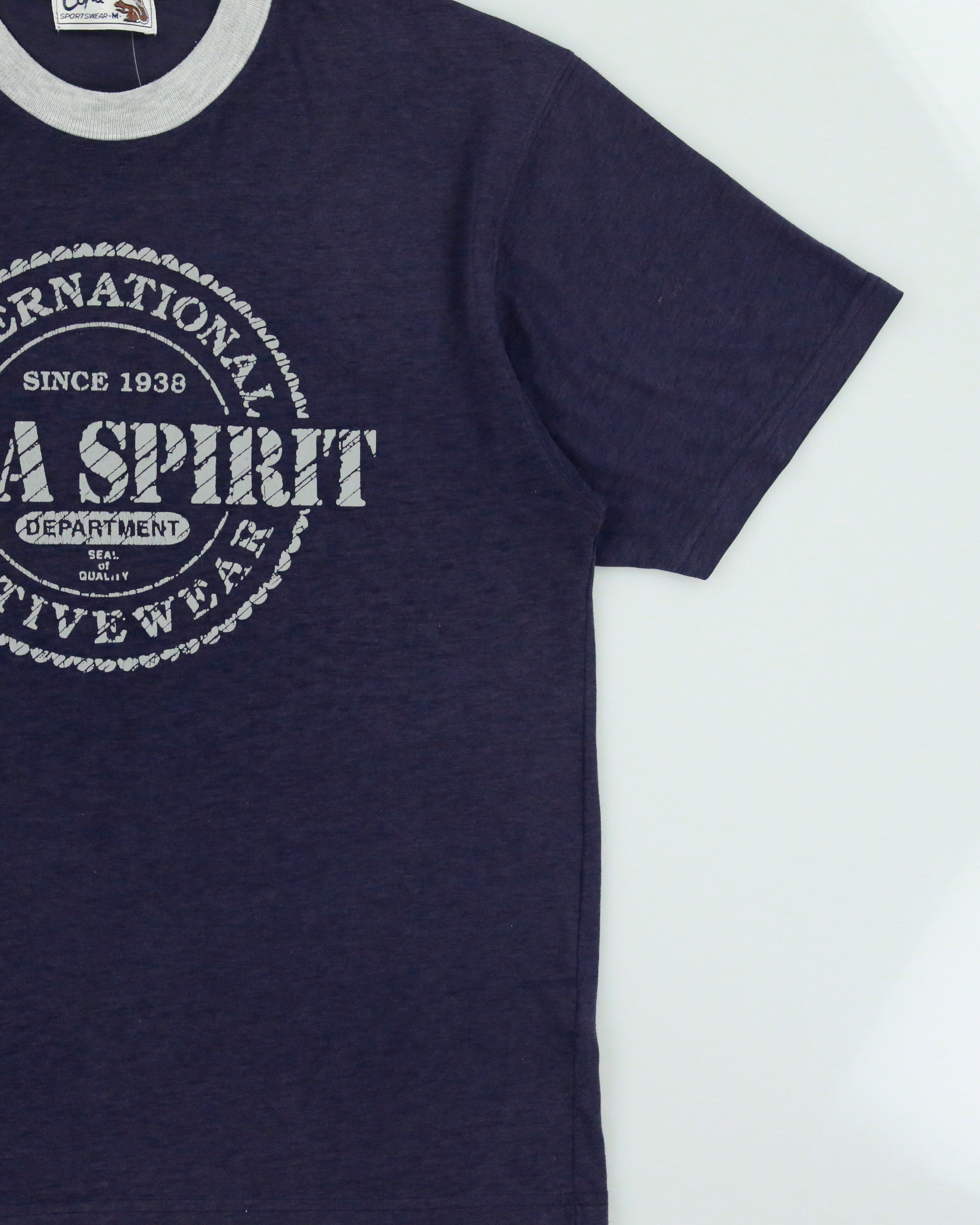 Vintage 1990s Copa Sportswear Spirit Logo Crewneck T-Shirt - M