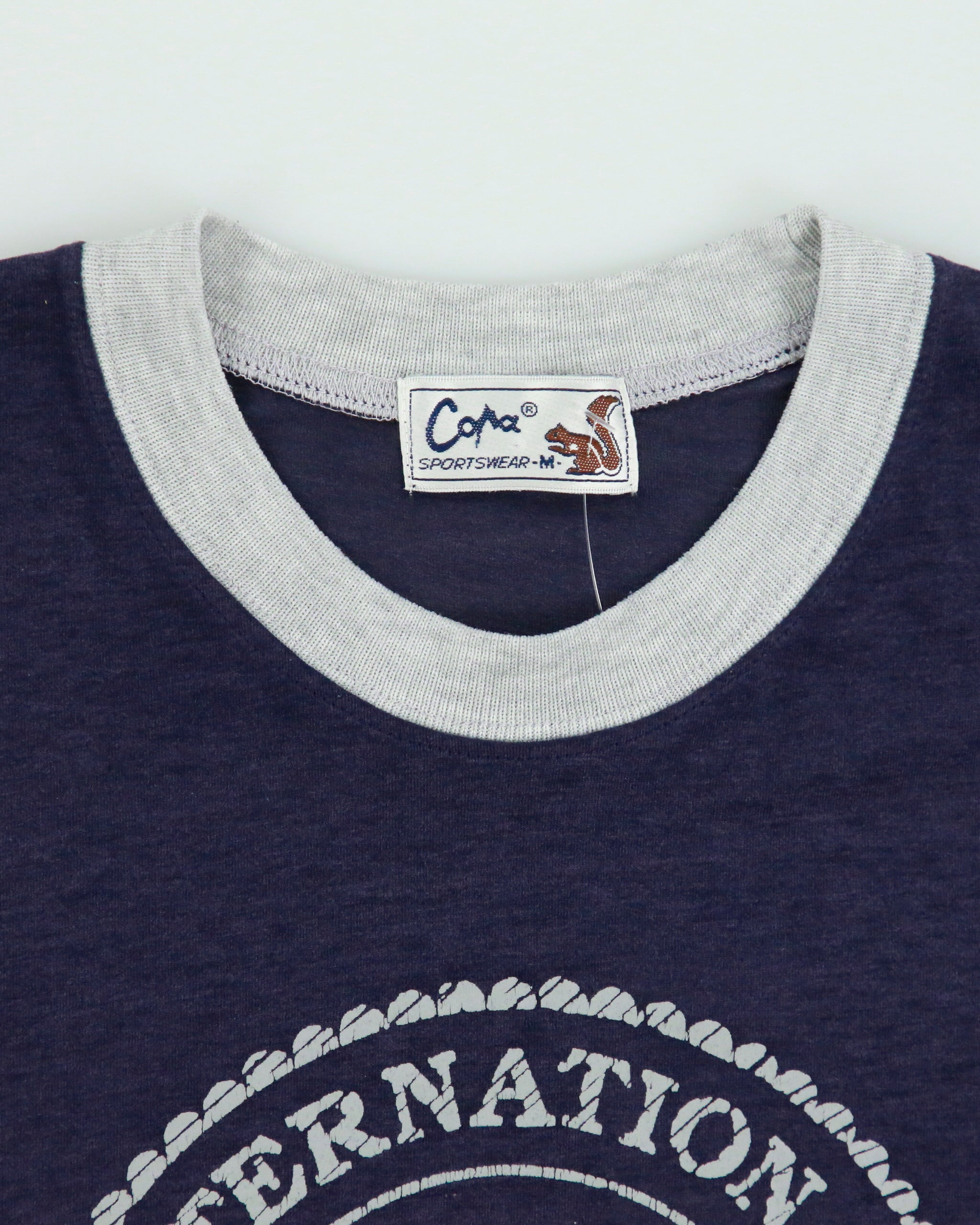 Vintage 1990s Copa Sportswear Spirit Logo Crewneck T-Shirt - M