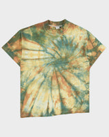 Vintage 1990s May.Ne Design Ultra Heavyweight Tie-Dye High Neck Crewneck T-Shirt - XL