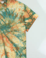 Vintage 1990s May.Ne Design Ultra Heavyweight Tie-Dye High Neck Crewneck T-Shirt - XL