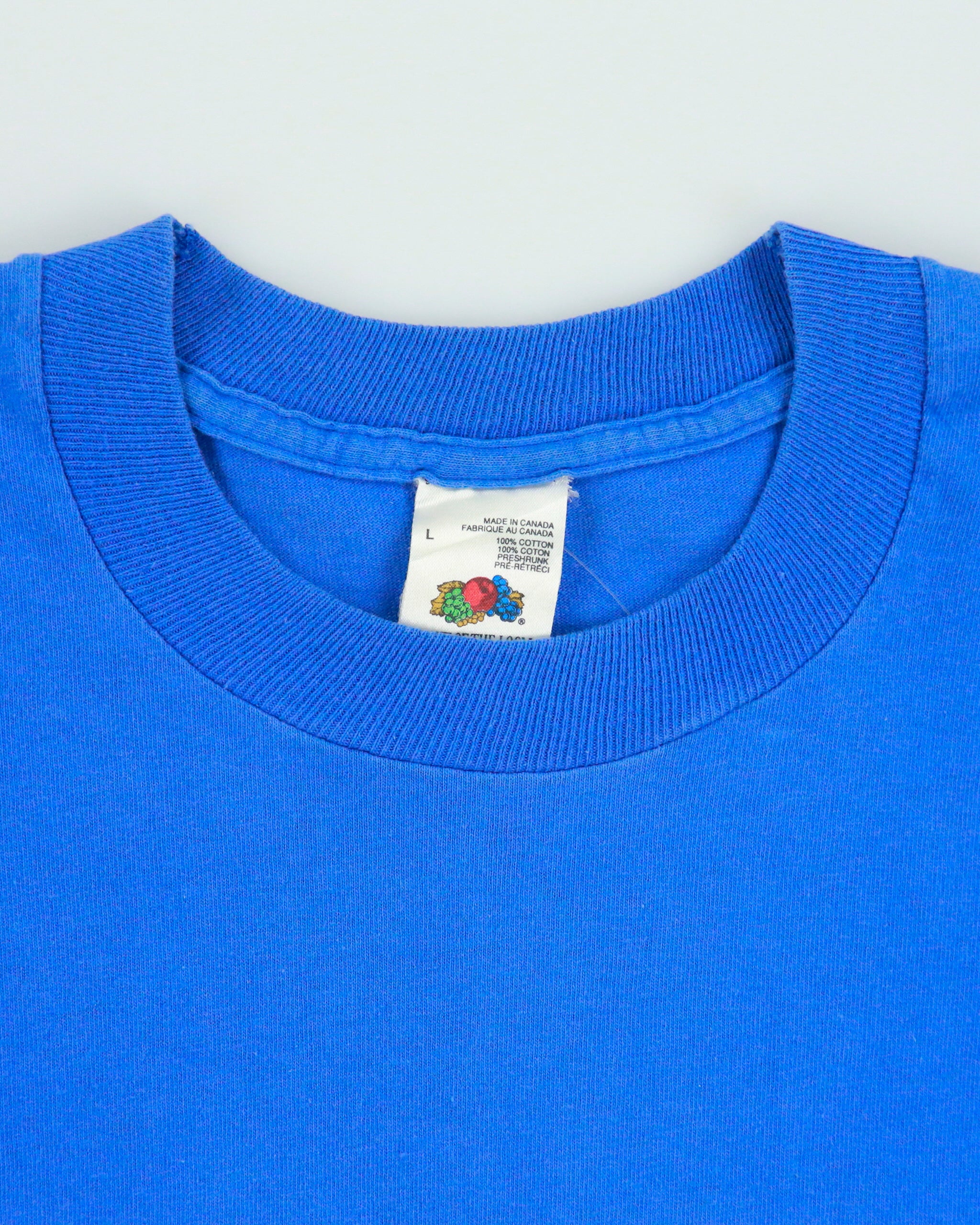 Vintage 1990 Kane Heavyweight Made In Canada Single Stitch Crewneck T-Shirt - L