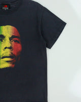 Vintage 2004 Zion Rootswear Heavyweight Bob Marley Jamaica Made In USA Crewneck T-Shirt - M