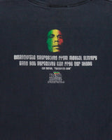 Vintage 2004 Zion Rootswear Heavyweight Bob Marley Jamaica Made In USA Crewneck T-Shirt - M