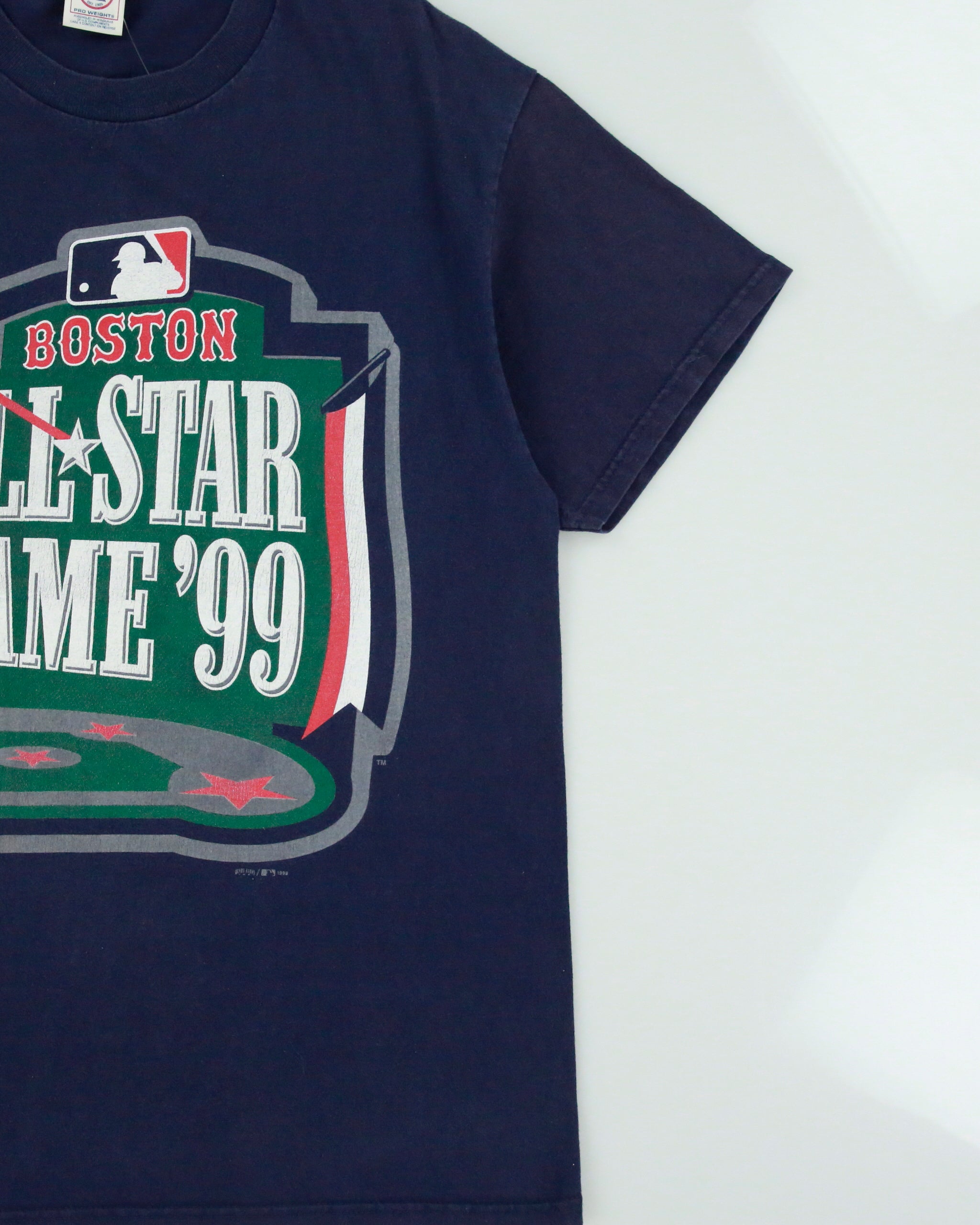 Vintage 1999 Boston All Star Game MLB Heavyweight Delta Crewneck T-Shirt - L