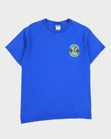 Vintage 1999 Hawaiian Lager Beer Heavyweight Distressed Crewneck T-Shirt - M