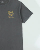 Meet Here For Beers Heavyweight Thank You Made In USA Crewneck T-Shirt - M