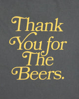 Meet Here For Beers Heavyweight Thank You Made In USA Crewneck T-Shirt - M