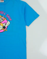 Vintage 1993 The No Bull Ship Dragon Boat Team Heavyweight Oneita Power-T Made In USA Single Stitch Crewneck T-Shirt - XL