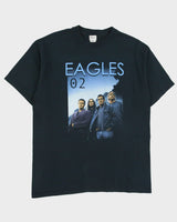 Vintage The Eagles 2002 Americas Tour Heavyweight Anvil Crewneck T-Shirt - L