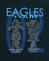 Vintage The Eagles 2002 Americas Tour Heavyweight Anvil Crewneck T-Shirt - L