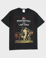 Vintage 2009 Y2K Lady Gaga Virgin Monster Ball North America Tour Heavyweight Hanes Crewneck T-Shirt - M