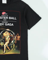 Vintage 2009 Y2K Lady Gaga Virgin Monster Ball North America Tour Heavyweight Hanes Crewneck T-Shirt - M
