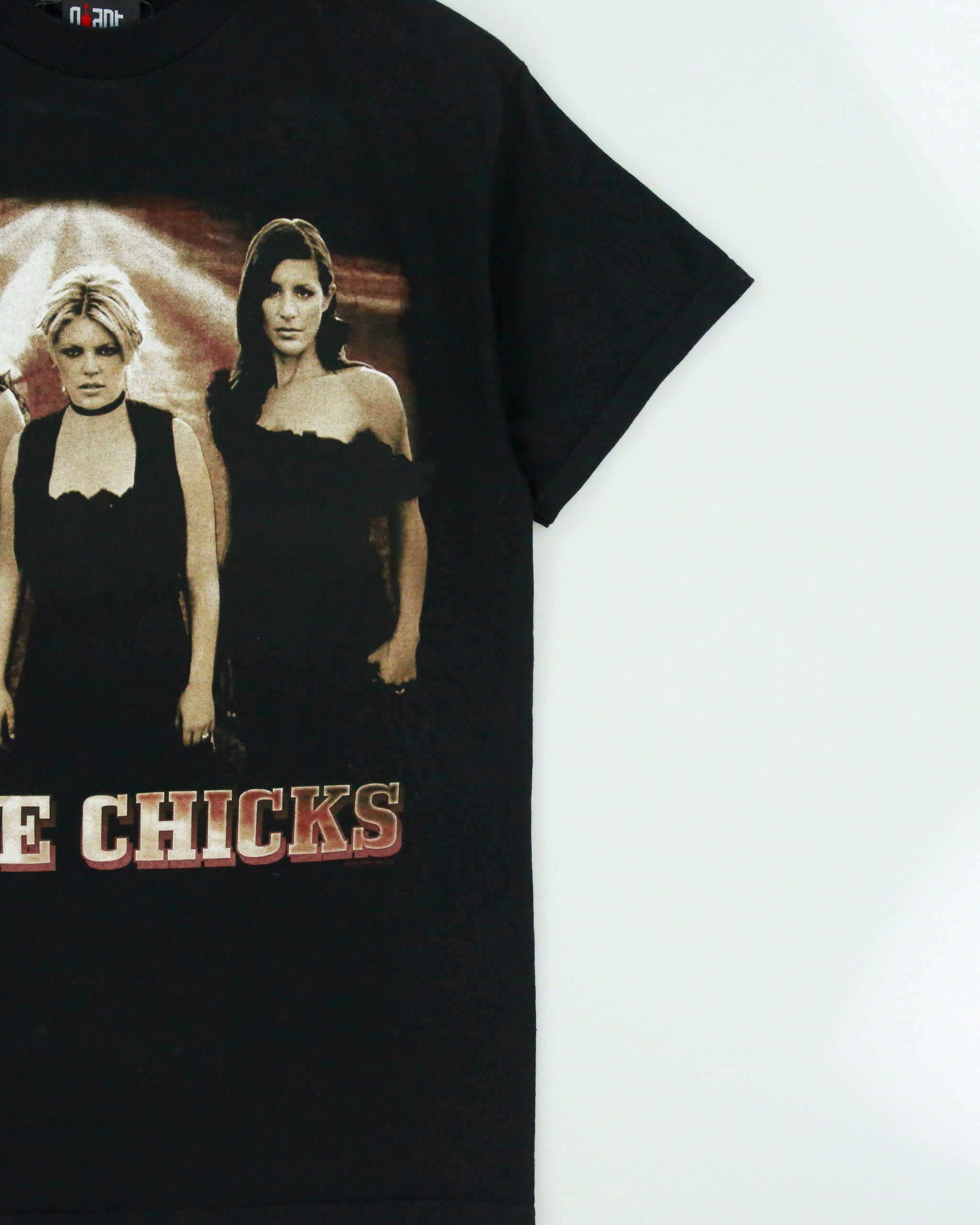 Vintage Y2K Dixie Chicks 2003 Top Of The World Tour Heavyweight Giant Made In USA Crewneck T-Shirt - M