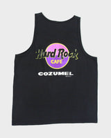 Vintage 1990s Hard Rock Cafe Heavyweight Cozumel Mexico Tank Top Vest - XL