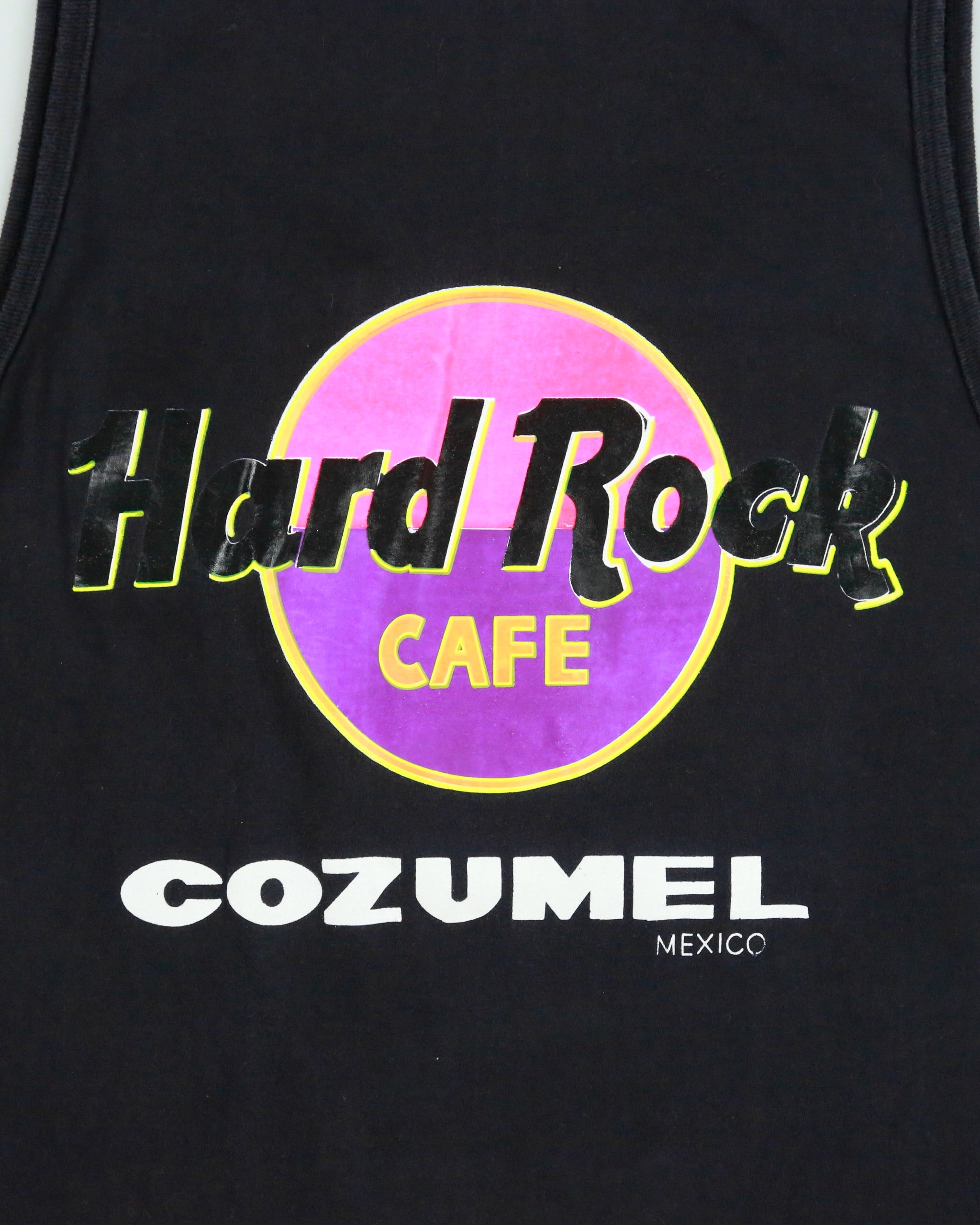 Vintage 1990s Hard Rock Cafe Heavyweight Cozumel Mexico Tank Top Vest - XL