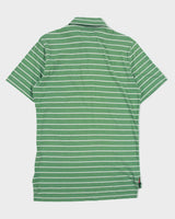 Polo Ralph Lauren Golf Vintage Lisle Striped Short Sleeve Pocket Polo Shirt - S