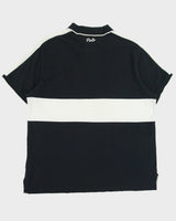 Vintage Polo Ralph Lauren Striped #3 Custom Slim Fit Short Sleeve Polo Shirt - XL