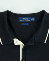 Vintage Polo Ralph Lauren Striped #3 Custom Slim Fit Short Sleeve Polo Shirt - XL