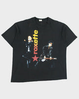 Vintage 1992 Roxette Join The Joyride World Tour Backstage Pass Made In Canada Single Stitch Crewneck T-Shirt - XXL