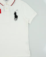 Vintage Y2K 00s Polo Ralph Lauren Big Pony Canada Custom Slim Fit Short Sleeve Polo Shirt - M