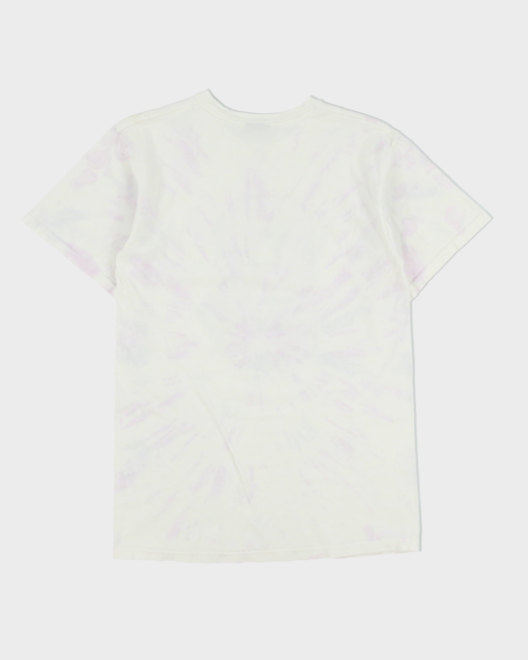 Vintage Stussy University Heavyweight Tie-Dye Crewneck T-Shirt - S