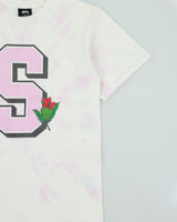 Vintage Stussy University Heavyweight Tie-Dye Crewneck T-Shirt - S