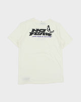 Vintage Y2K 00s No Fear Box Logo Embroidered Crewneck T-Shirt - XS