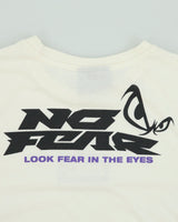 Vintage Y2K 00s No Fear Box Logo Embroidered Crewneck T-Shirt - XS