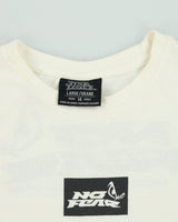 Vintage Y2K 00s No Fear Box Logo Embroidered Crewneck T-Shirt - XS