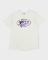 Vintage Loser Machine Company Heavyweight Spider Logo Crewneck Skater T-Shirt - M