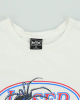 Vintage Loser Machine Company Heavyweight Spider Logo Crewneck Skater T-Shirt - M