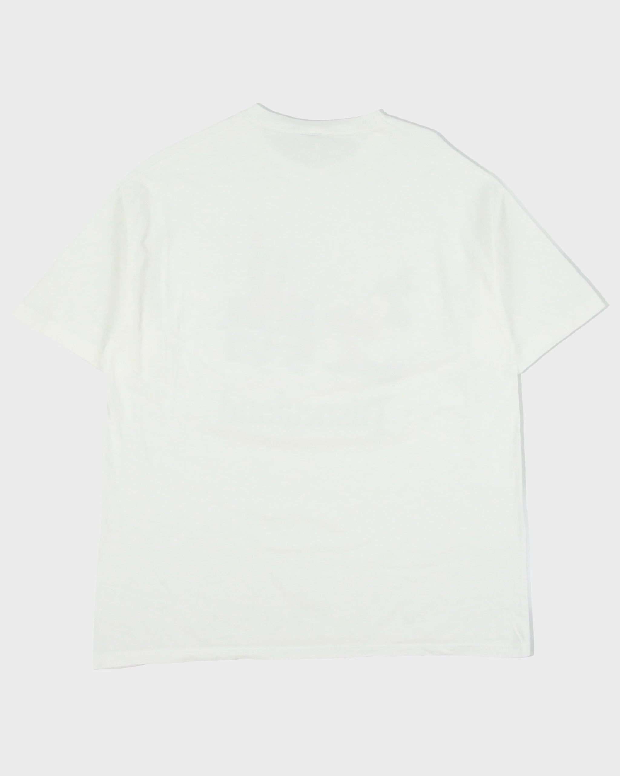 Vintage 1990 Disney 35 Years Of Magic Disneyland Anniversary Heavyweight Made In USA Single Stitch Crewneck T-Shirt - XL