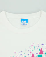 Vintage 1990 Disney 35 Years Of Magic Disneyland Anniversary Heavyweight Made In USA Single Stitch Crewneck T-Shirt - XL