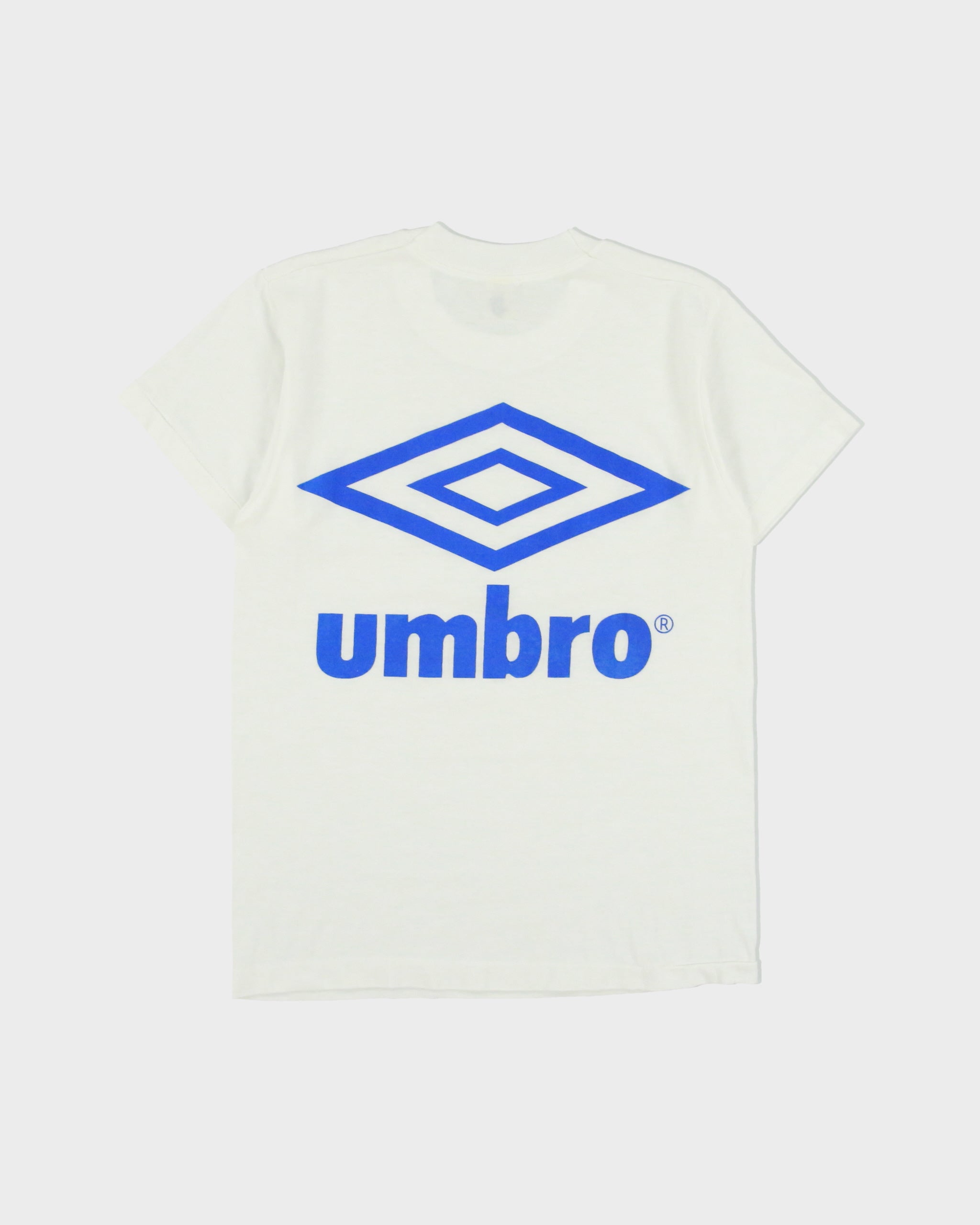 Vintage 1983 Umbro Logo Screen Stars Made In Canada Single Stitch Crewneck T-Shirt - S