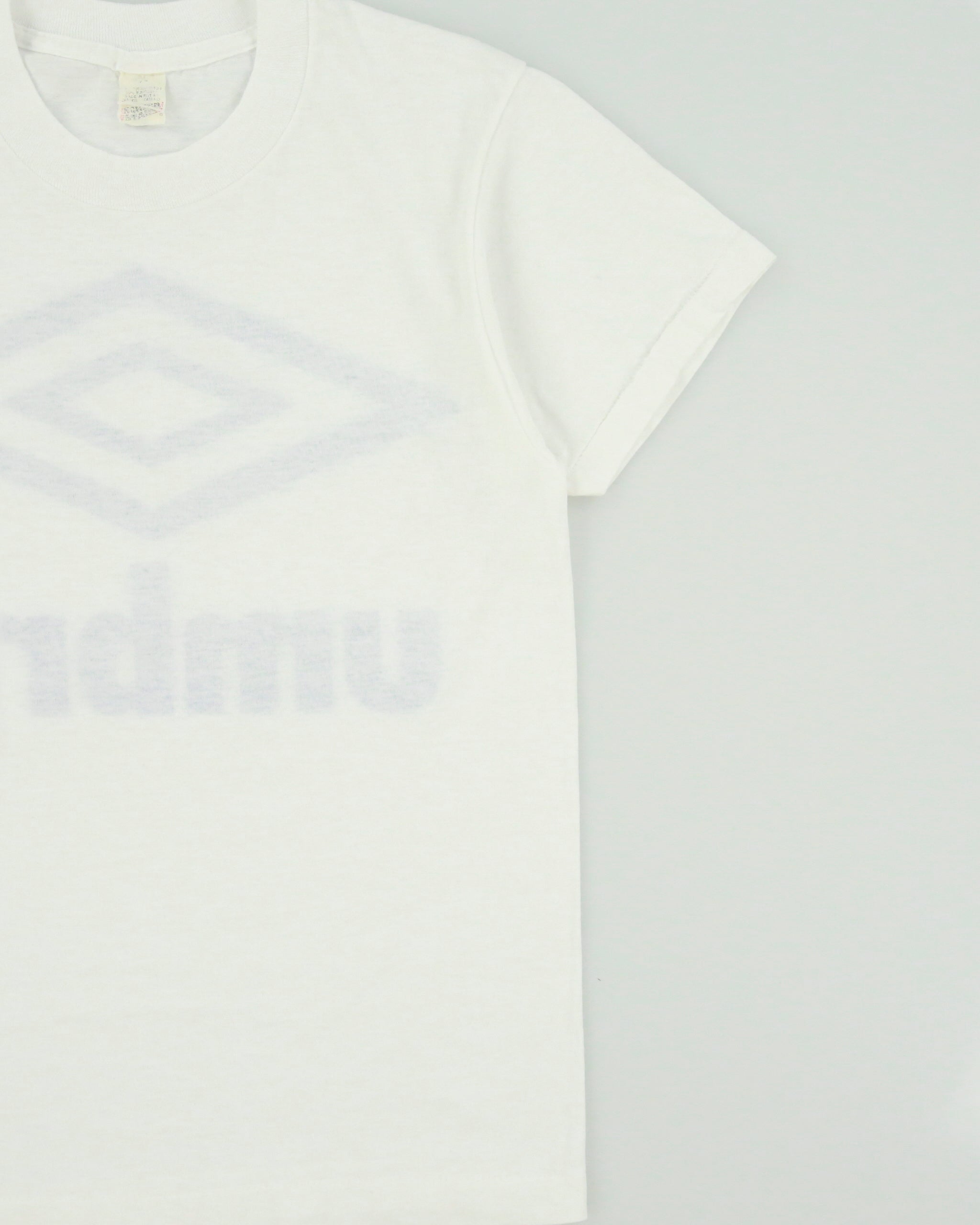 Vintage 1983 Umbro Logo Screen Stars Made In Canada Single Stitch Crewneck T-Shirt - S