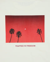 Huffer Heavyweight Trapped In Freedom Crewneck T-Shirt - L