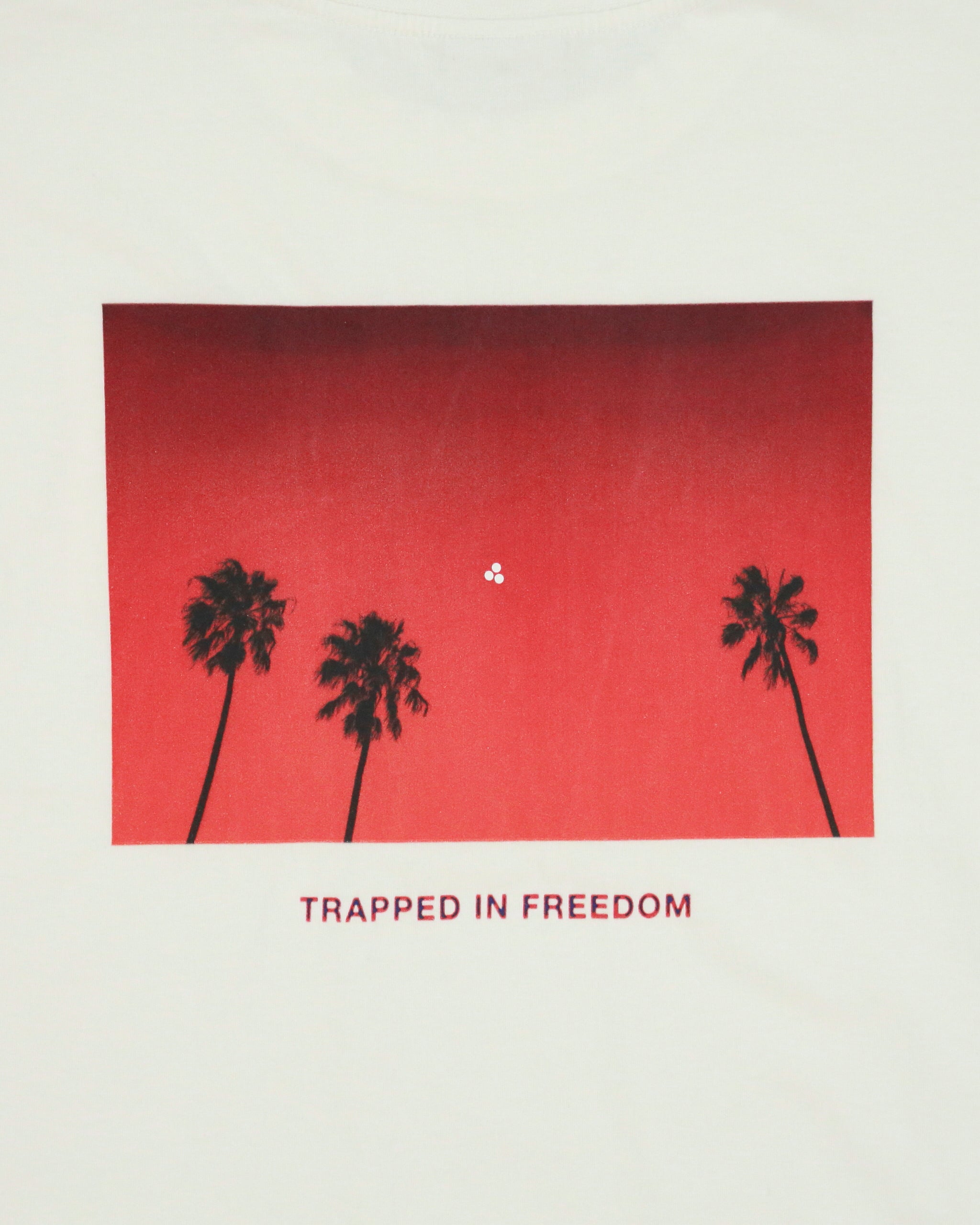 Huffer Heavyweight Trapped In Freedom Crewneck T-Shirt - L