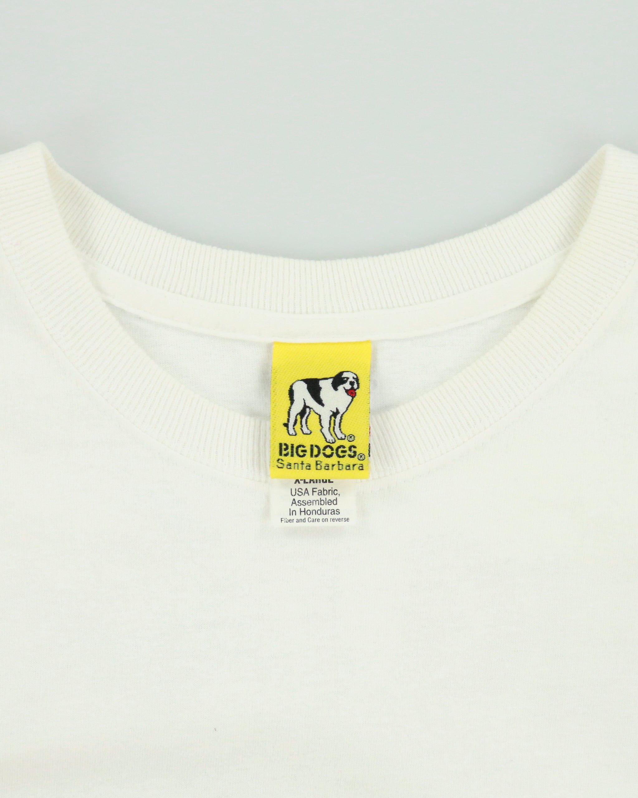 Vintage Y2K 00s Big Dogs Call The Shots Heavyweight Ultimate-T Crewneck T-Shirt - XL