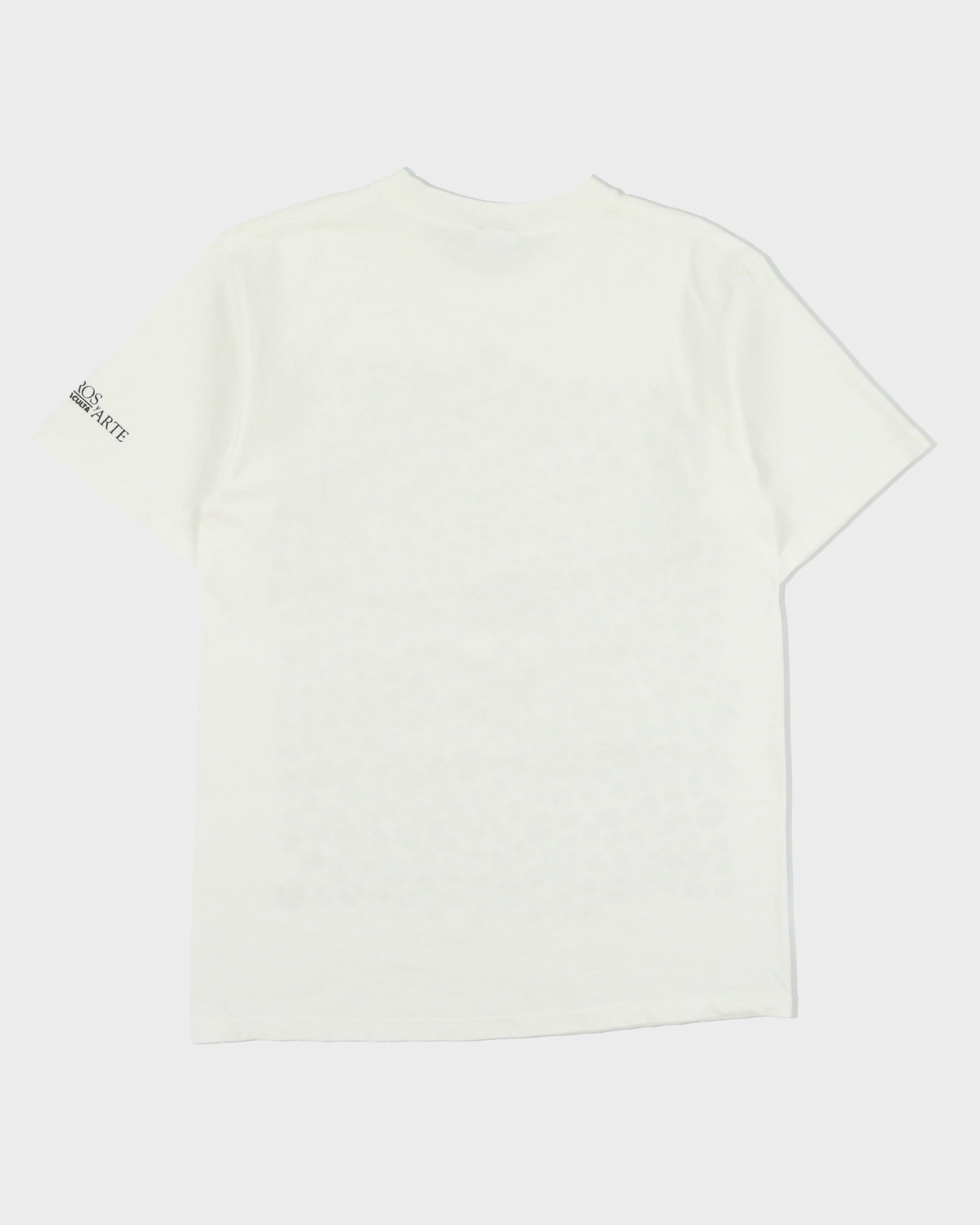 Vintage Y2K 00s La Conaculta Mexican Cultural Art &amp; Policy Agency Heavyweight Crewneck T-Shirt - M