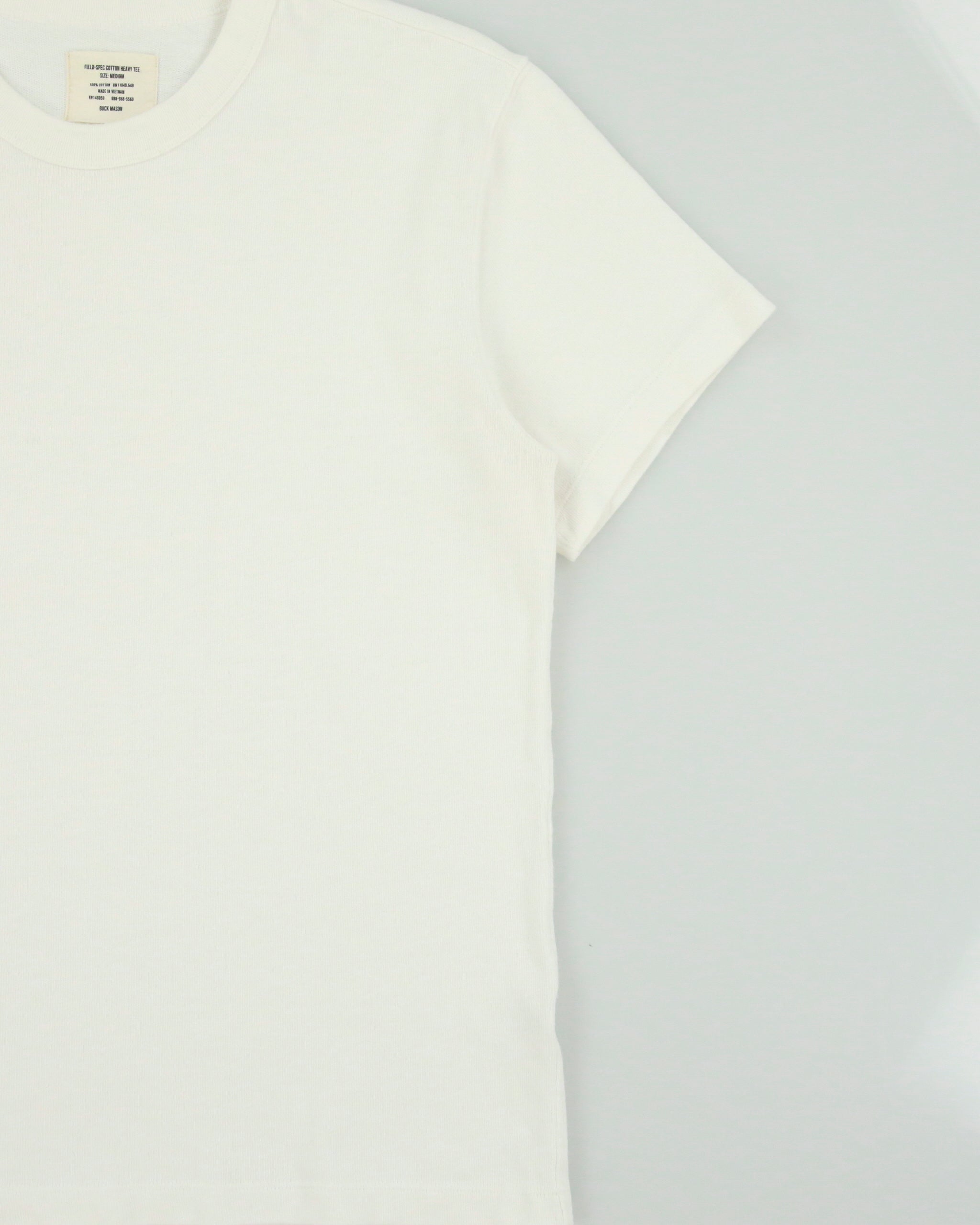 Buck Mason 'Field-Spec Cotton Heavy Tee' Crewneck T-Shirt - M