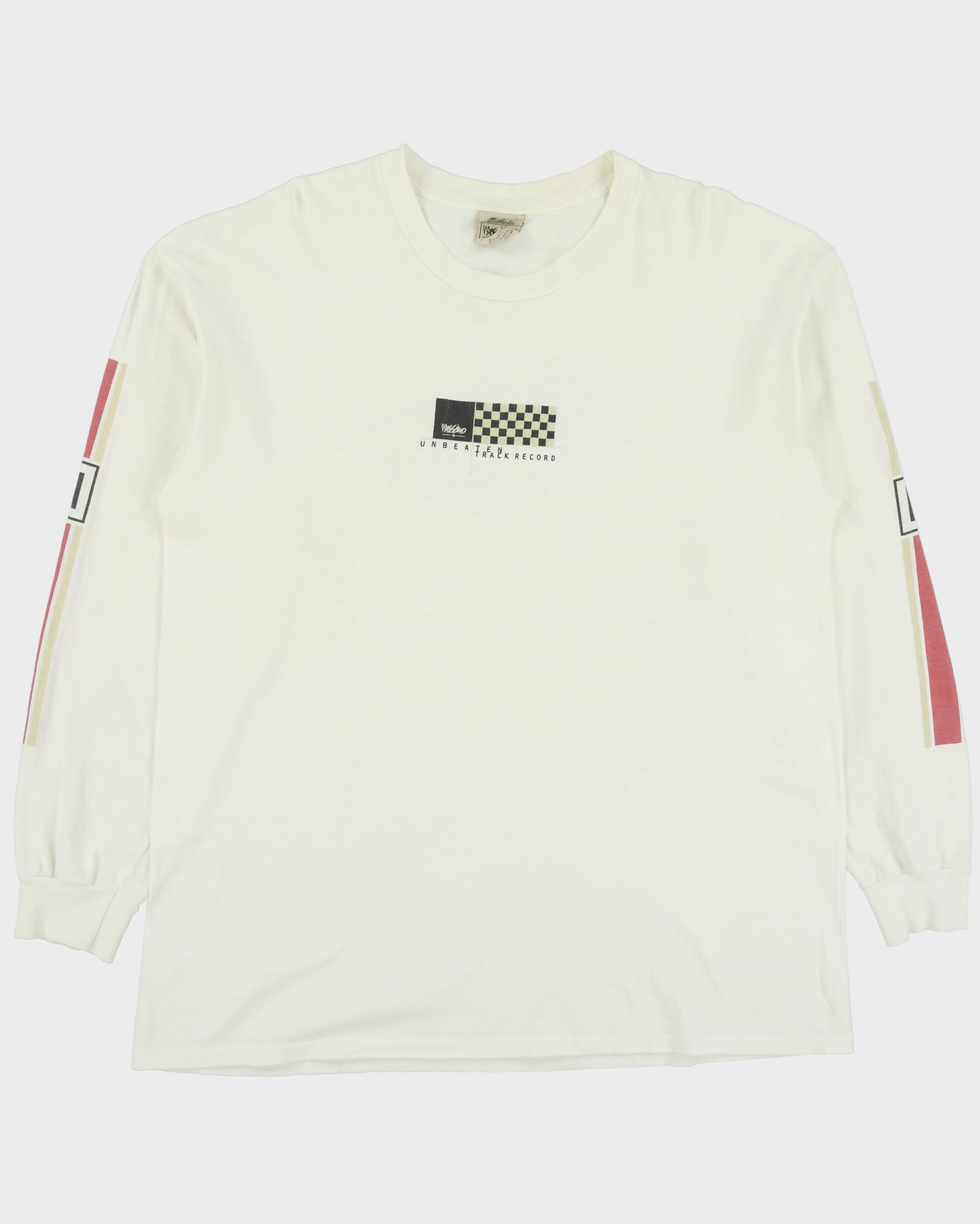 Vintage 1990s Mossimo Motor Crew Heavyweight Made In Canada Longsleeve Crewneck T-Shirt - L
