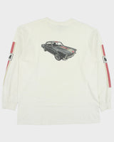 Vintage 1990s Mossimo Motor Crew Heavyweight Made In Canada Longsleeve Crewneck T-Shirt - L