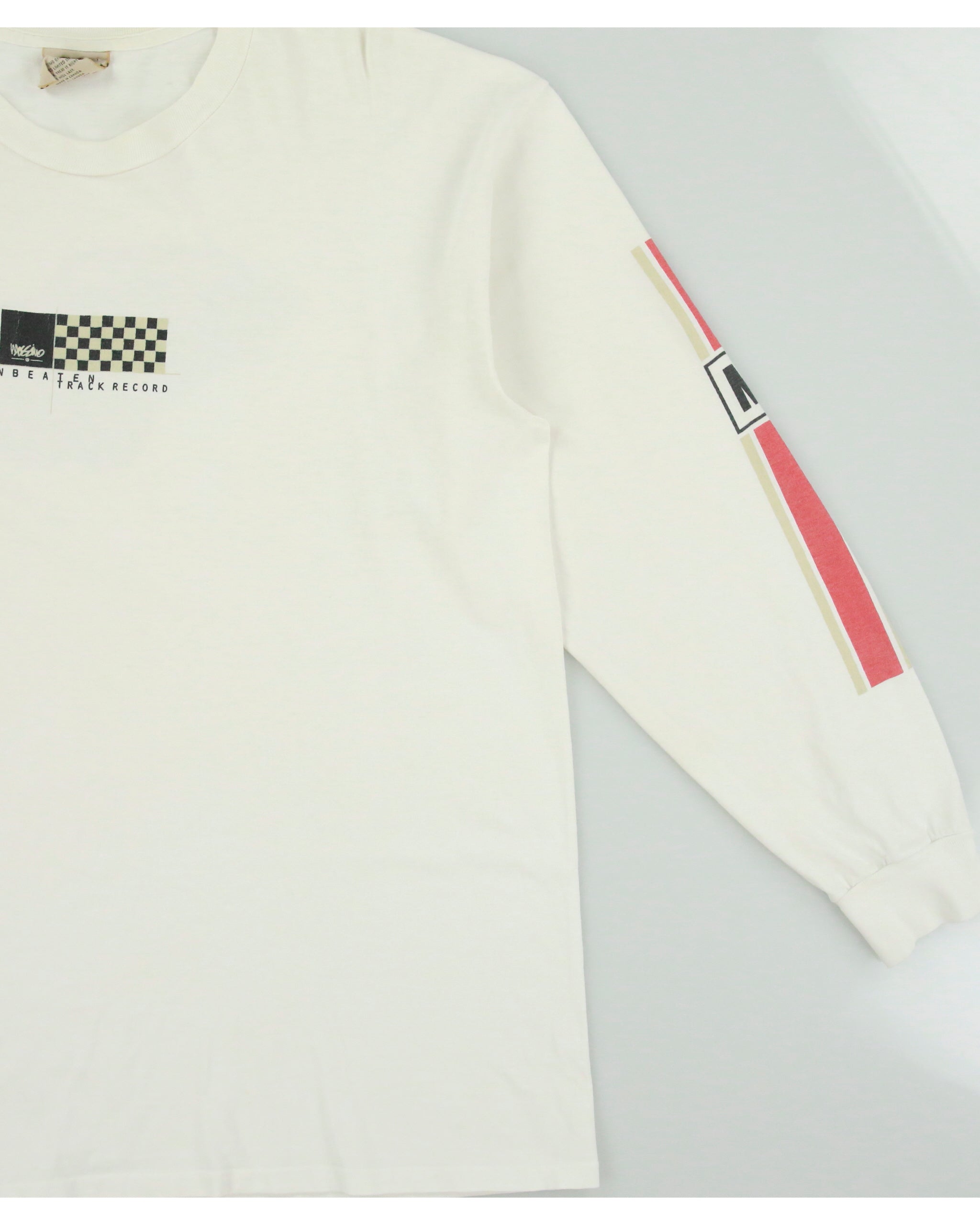 Vintage 1990s Mossimo Motor Crew Heavyweight Made In Canada Longsleeve Crewneck T-Shirt - L