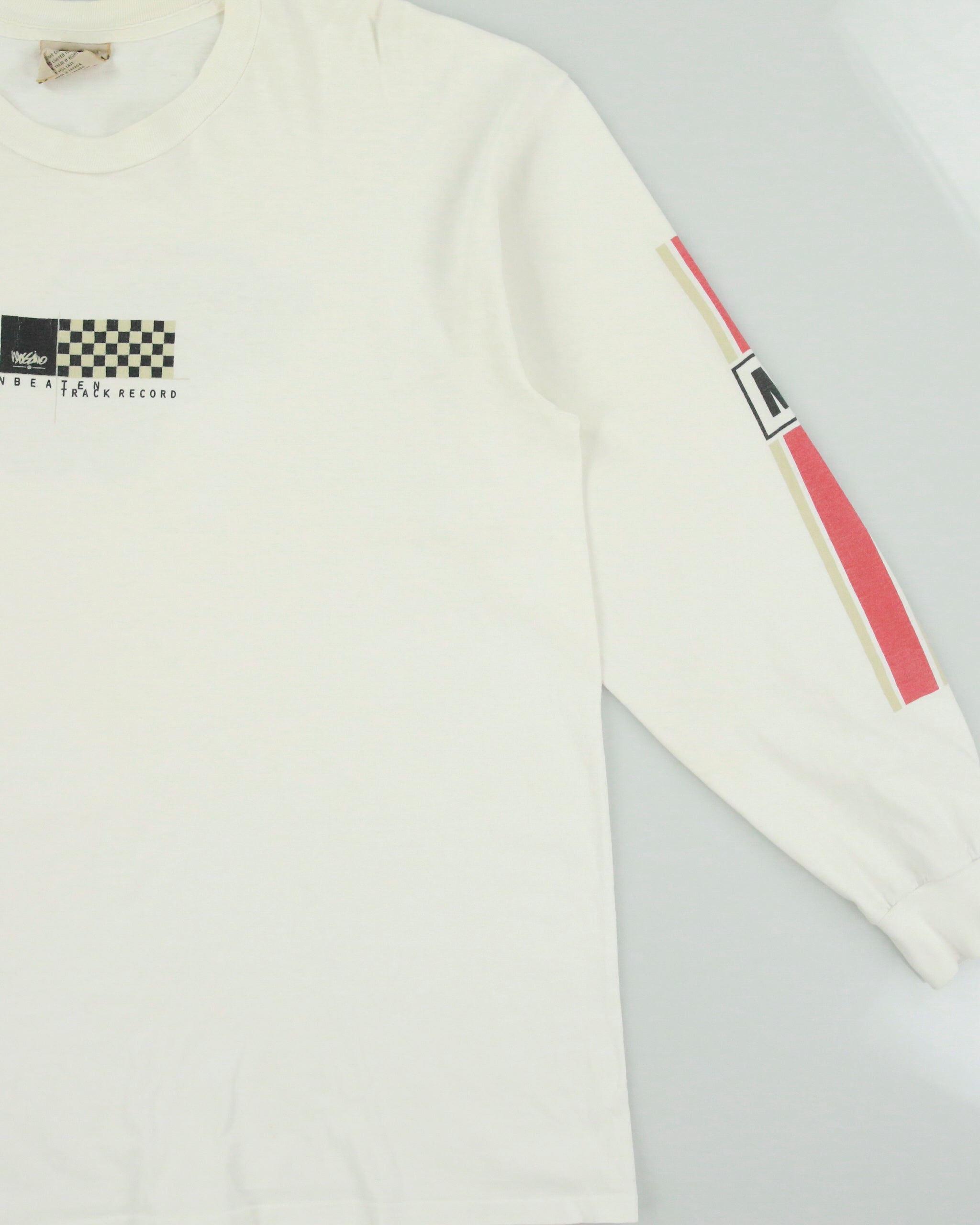 Vintage 1990s Mossimo Motor Crew Heavyweight Made In Canada Longsleeve Crewneck T-Shirt - L
