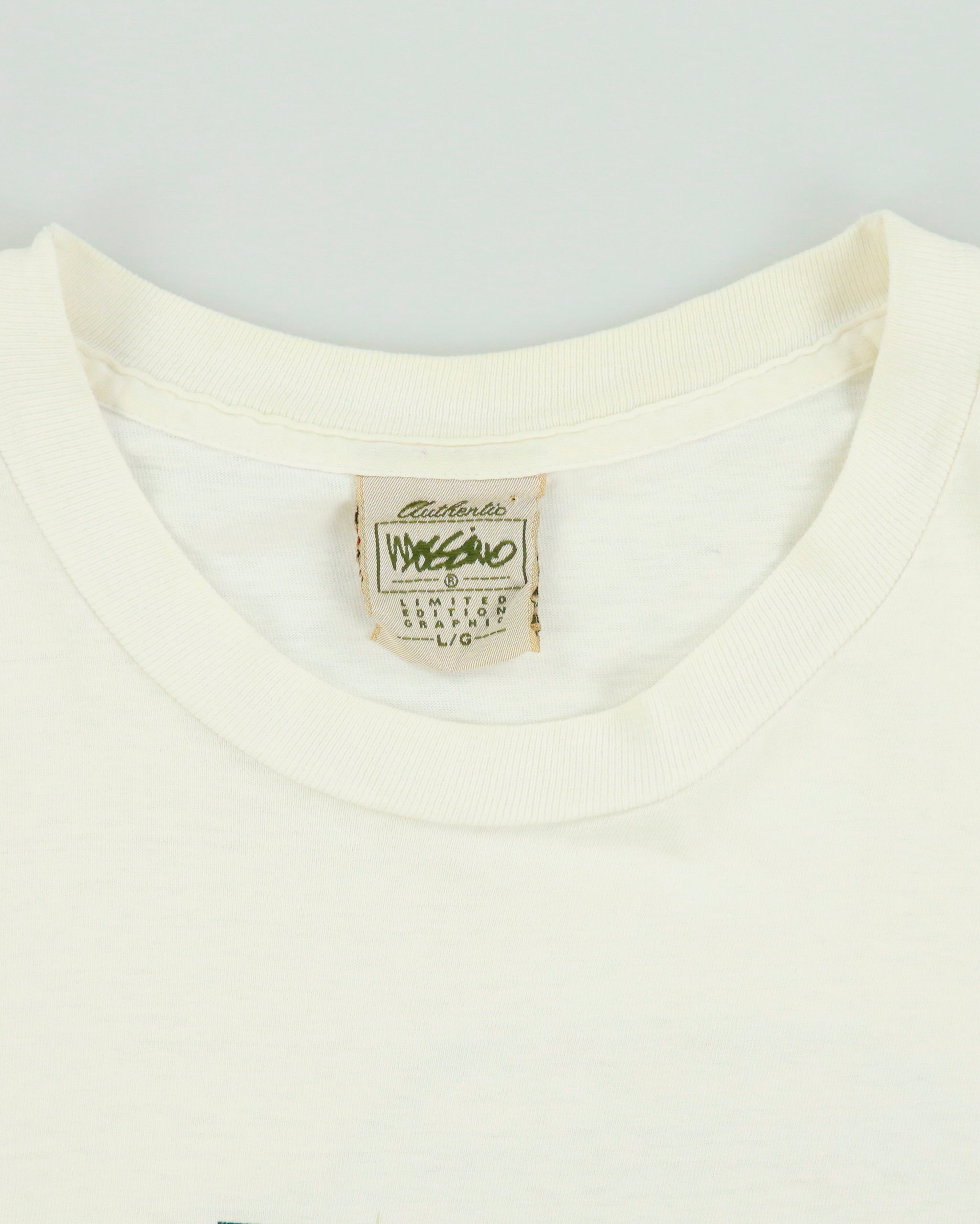 Vintage 1990s Mossimo Motor Crew Heavyweight Made In Canada Longsleeve Crewneck T-Shirt - L