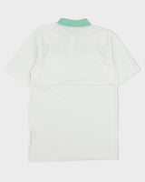 Vintage 1980s Dunlop Sport Single Stitch Short Sleeve Pocket Polo Shirt - XL