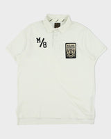 Vintage Y2K 00s Polo Ralph Lauren Sport Crest Custom Fit Short Sleeve Stripe Polo Shirt - L