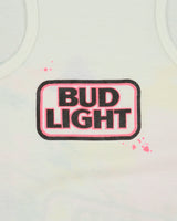 Vintage 1990s Bud Light Heavyweight Brockum Made In Canada Single Stitch Tank Top Vest - L