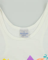 Vintage 1990s Bud Light Heavyweight Brockum Made In Canada Single Stitch Tank Top Vest - L