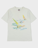 Vintage 1988 Vacations Heavyweight California Single Stitch Made In USA Oneita Power-T Crewneck T-Shirt - L